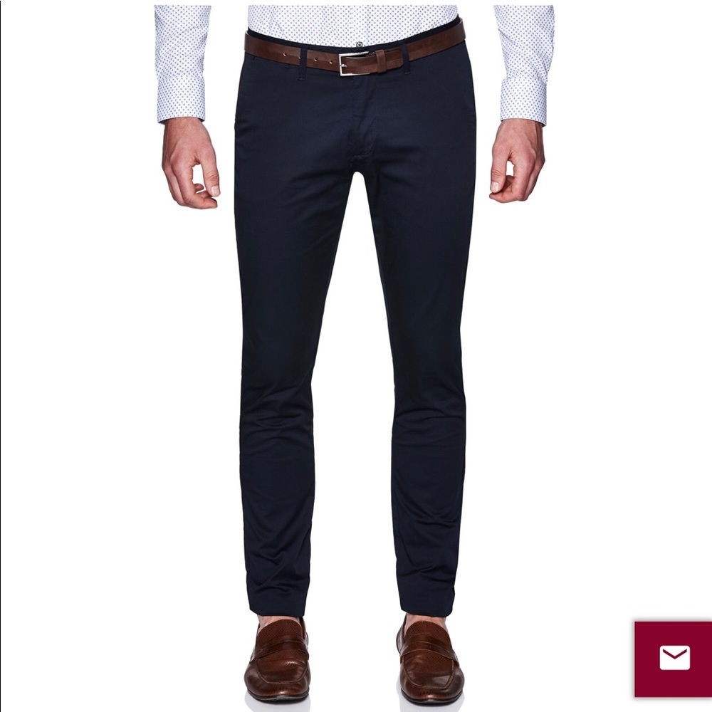 Politix Navy Pants - Worn once. Australian Brand